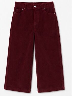 Woman’s Corduroy Pants in Burgundy